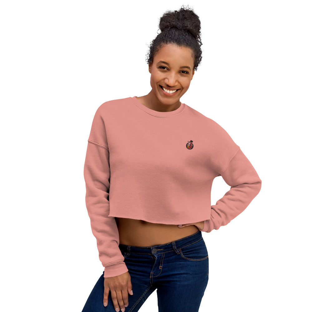Snooty Fox Art Crop Sweatshirt - Snooty Fox Art Logo