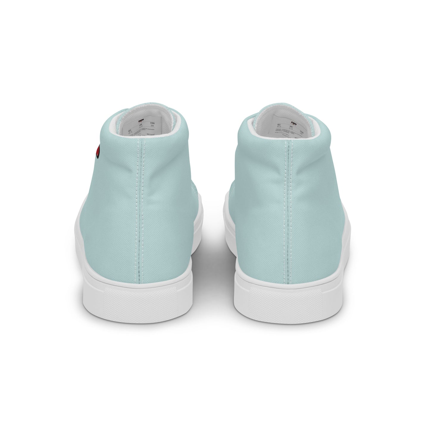 Snooty Fox Art Women’s High Top Canvas Shoes - Skylight