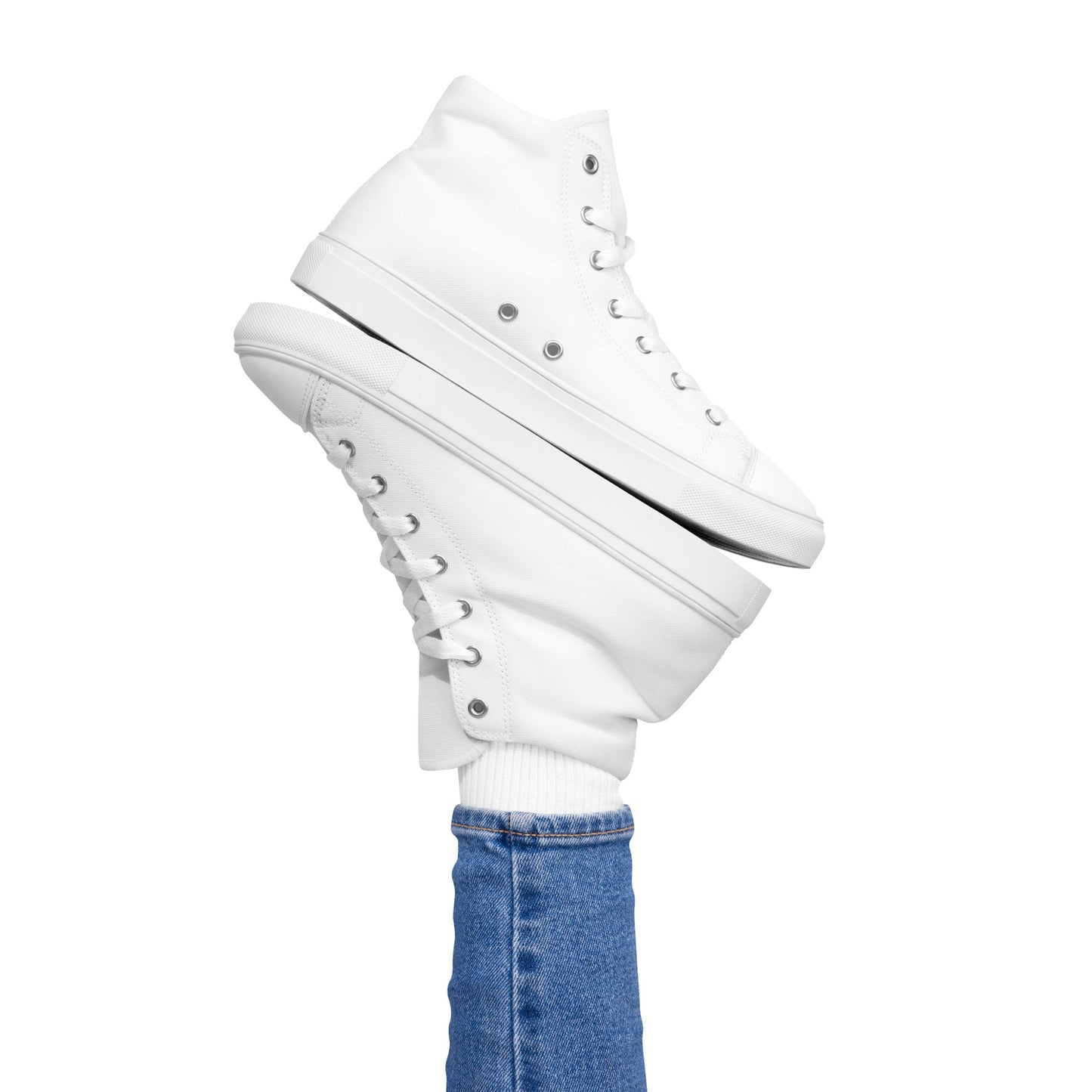 Snooty Fox Art Women’s High Top Canvas Shoes - Snooty Fox Art Logo