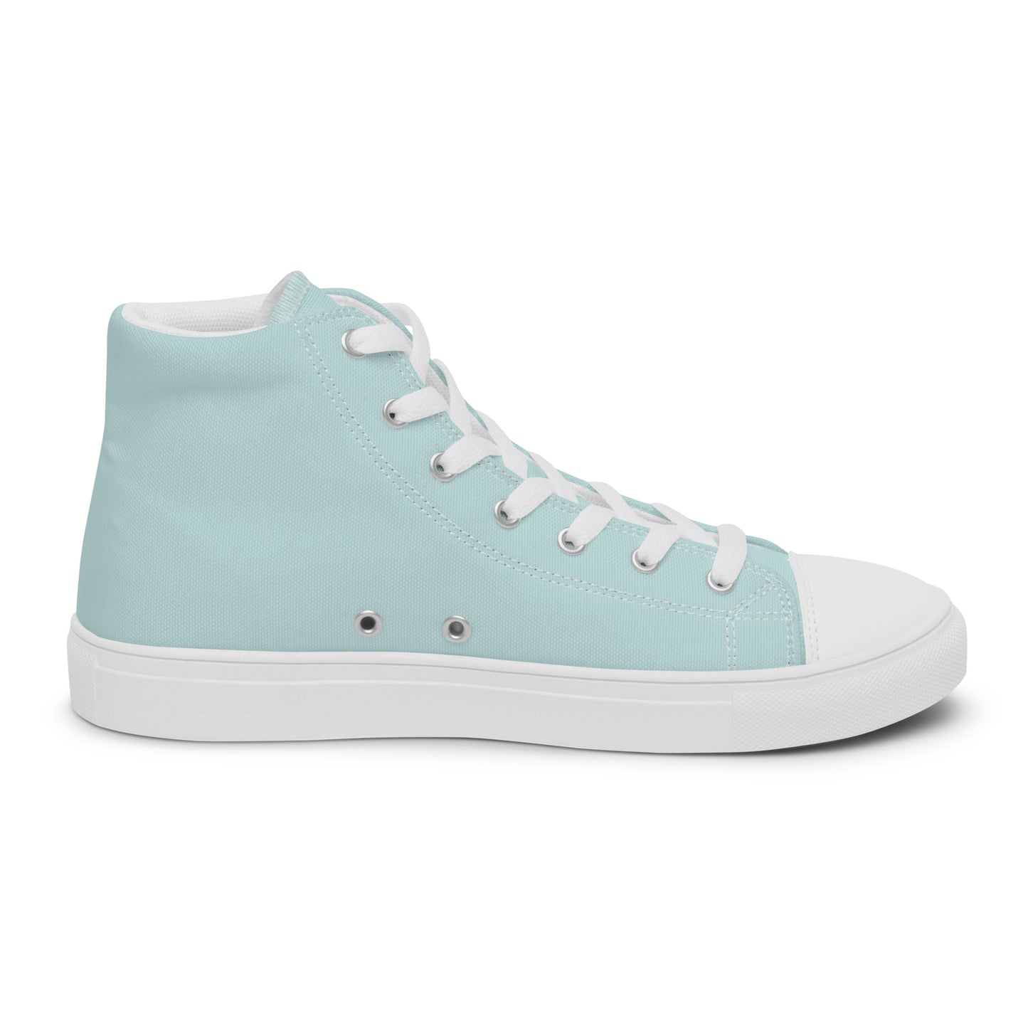 Snooty Fox Art Women’s High Top Canvas Shoes - Skylight