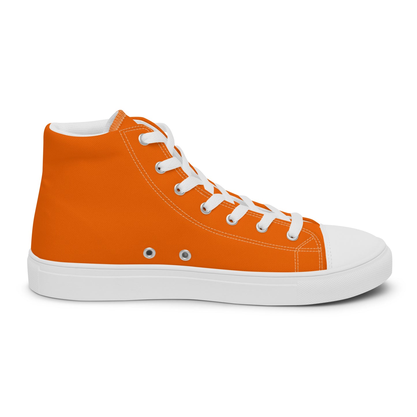 Snooty Fox Art Women’s High Top Canvas Shoes - Tangelo