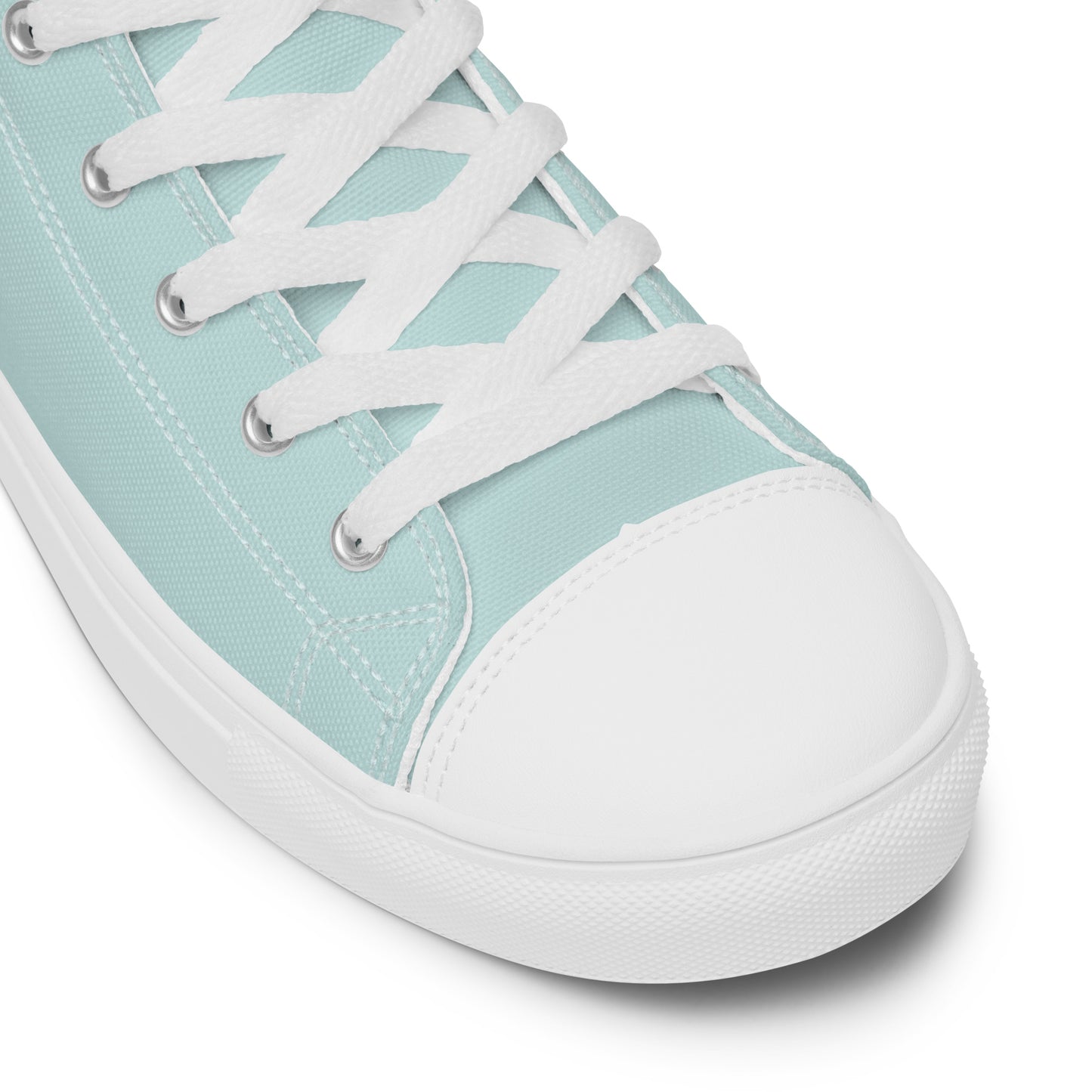 Snooty Fox Art Women’s High Top Canvas Shoes - Skylight