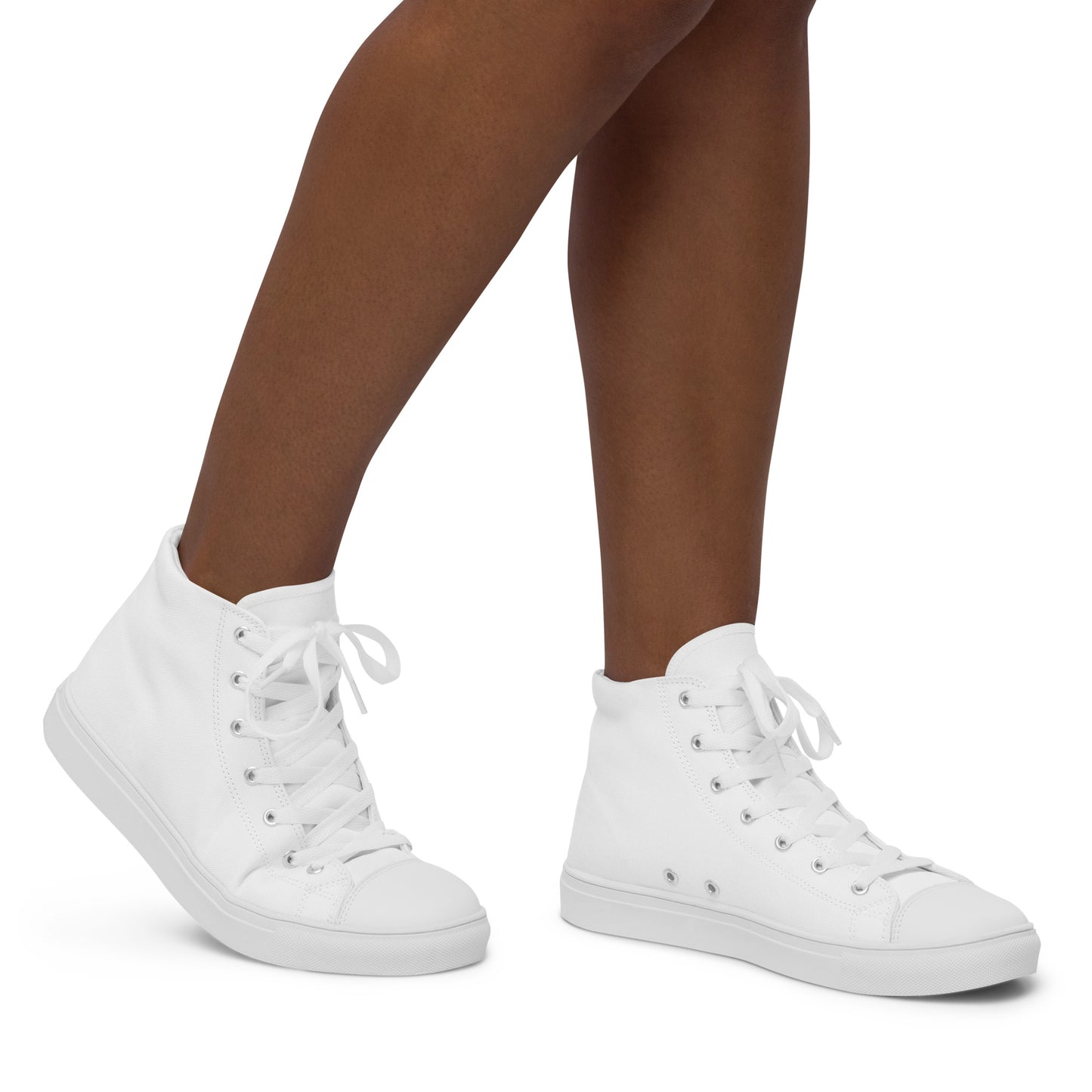 Snooty Fox Art Women’s High Top Canvas Shoes - Snooty Fox Art Logo