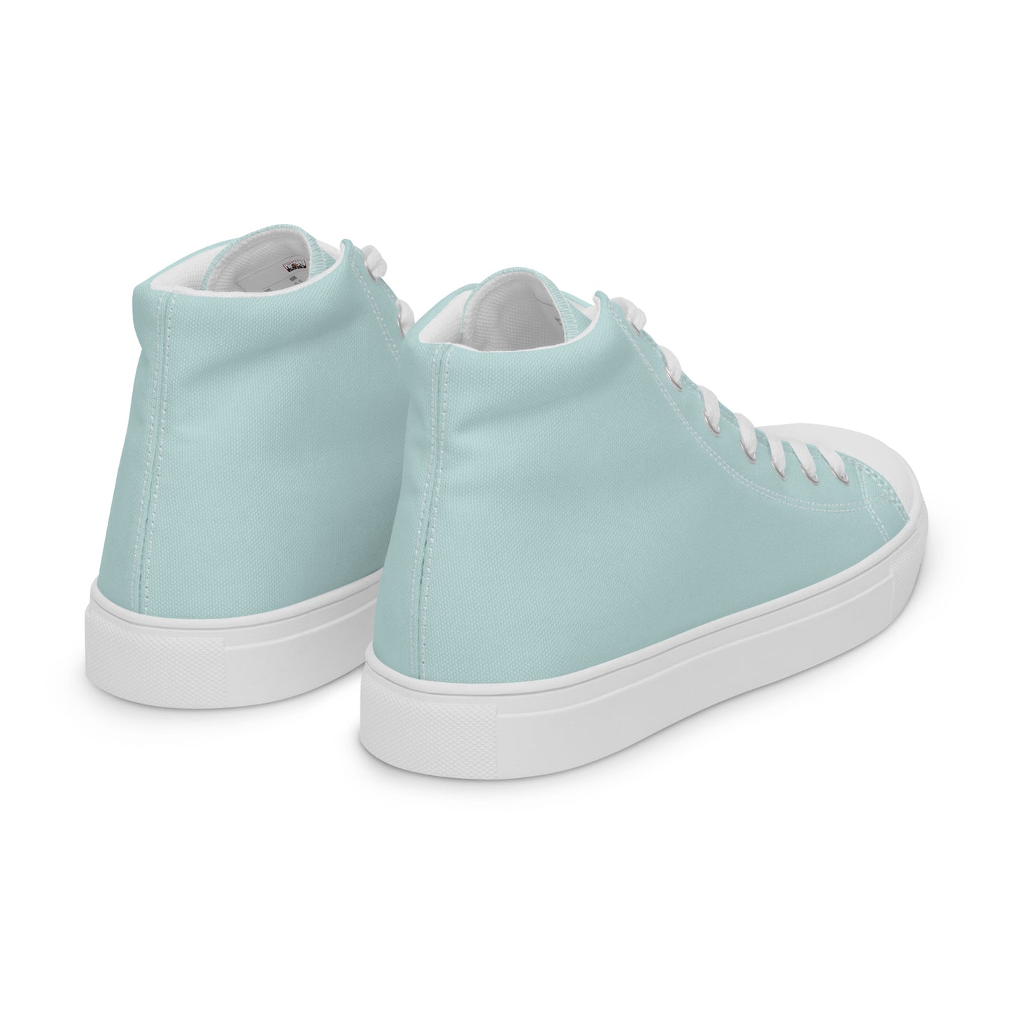 Snooty Fox Art Women’s High Top Canvas Shoes - Skylight