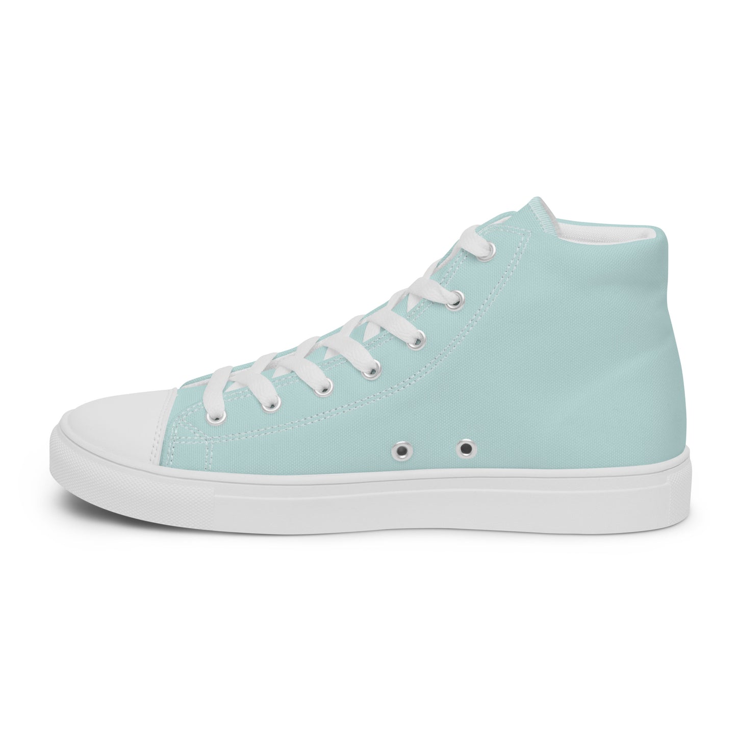 Snooty Fox Art Women’s High Top Canvas Shoes - Skylight