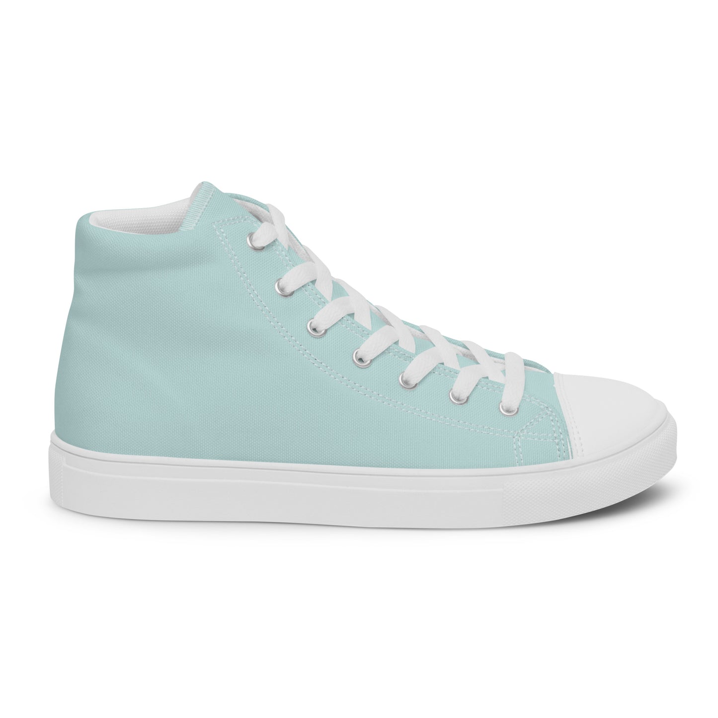 Snooty Fox Art Women’s High Top Canvas Shoes - Skylight