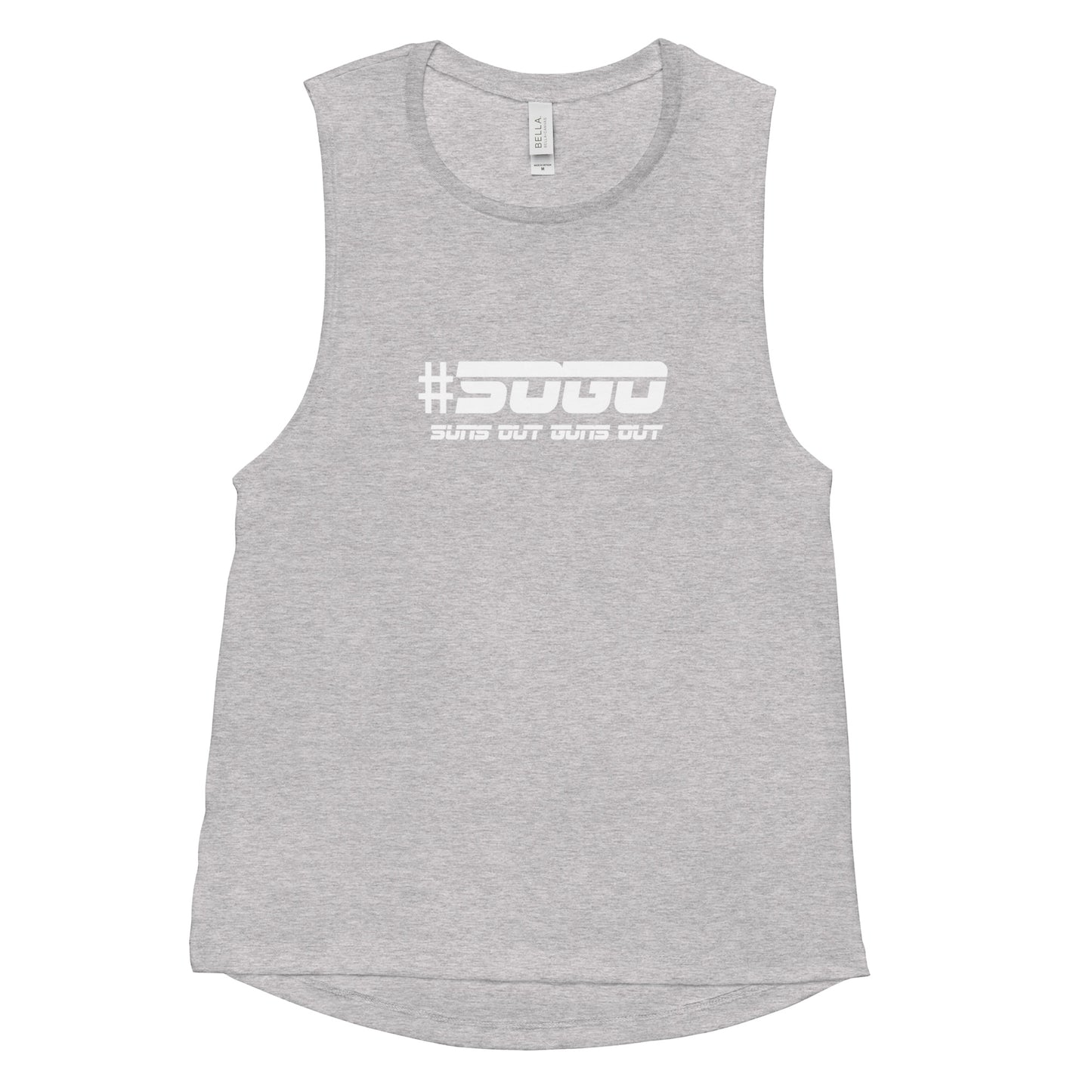 Snooty Fox Art Ladies’ Muscle Tank - SOGO (Suns out Guns out)