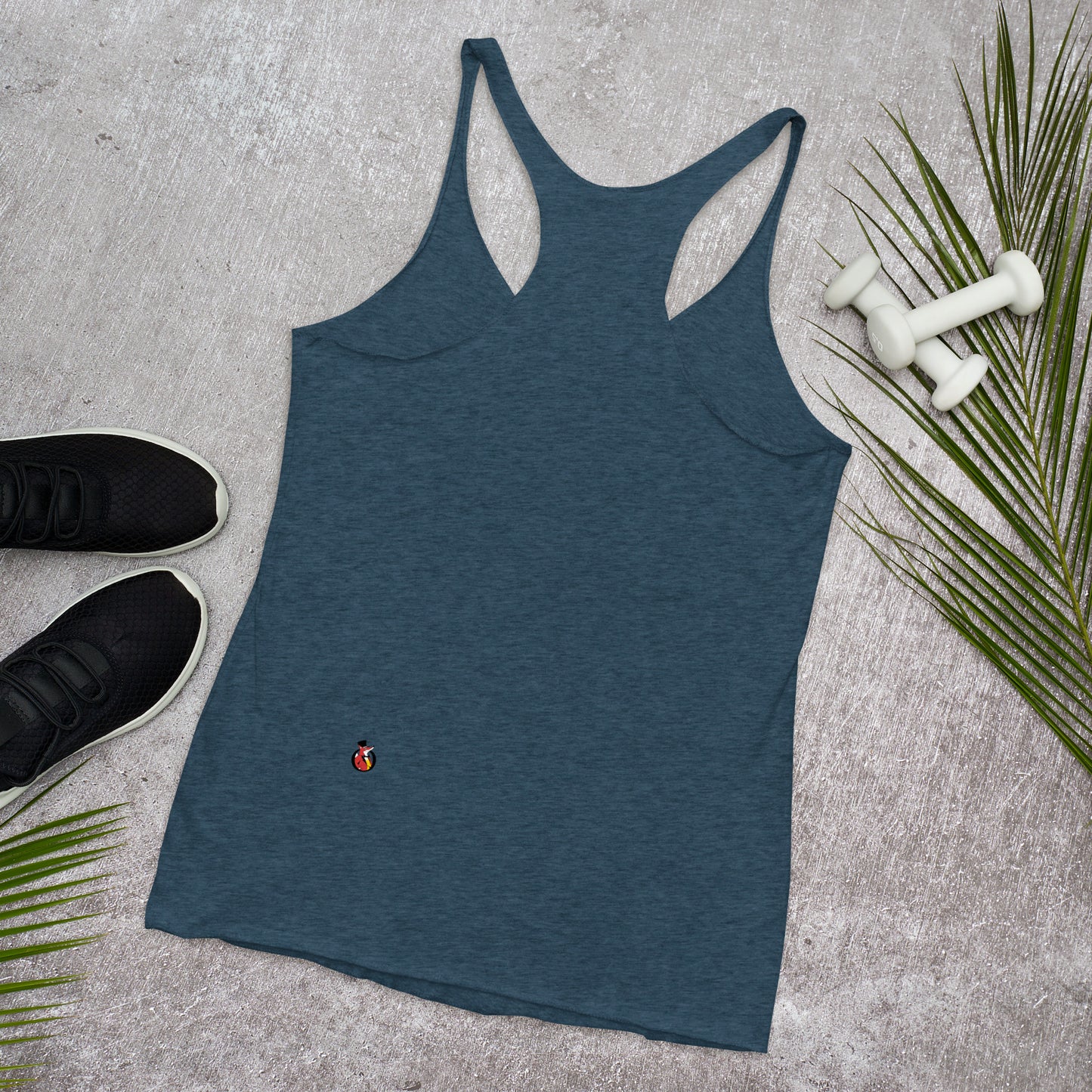 Snooty Fox Art Women's Racerback Tank - Yoga Pose
