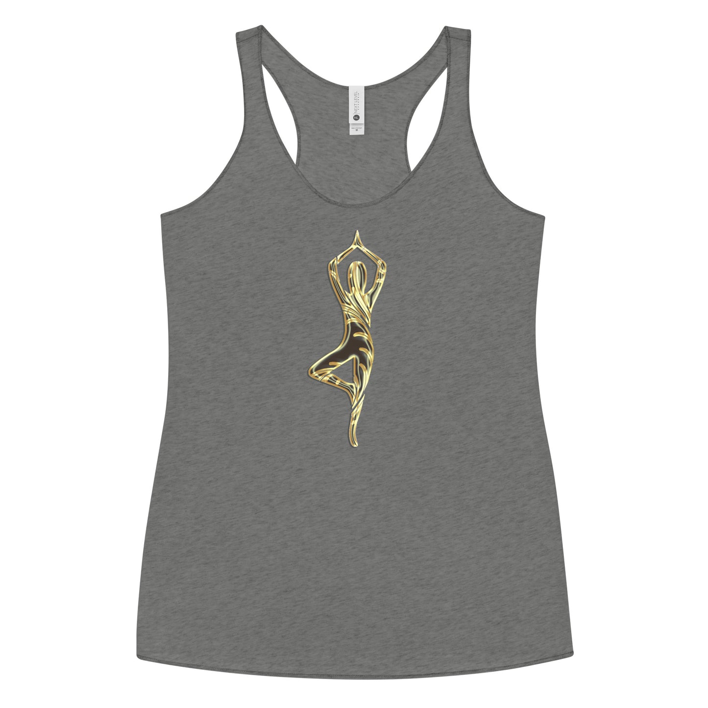Snooty Fox Art Women's Racerback Tank - Yoga Pose