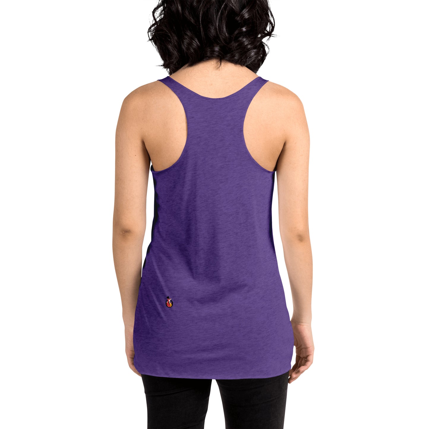 Snooty Fox Art Women's Racerback Tank - Yoga Pose