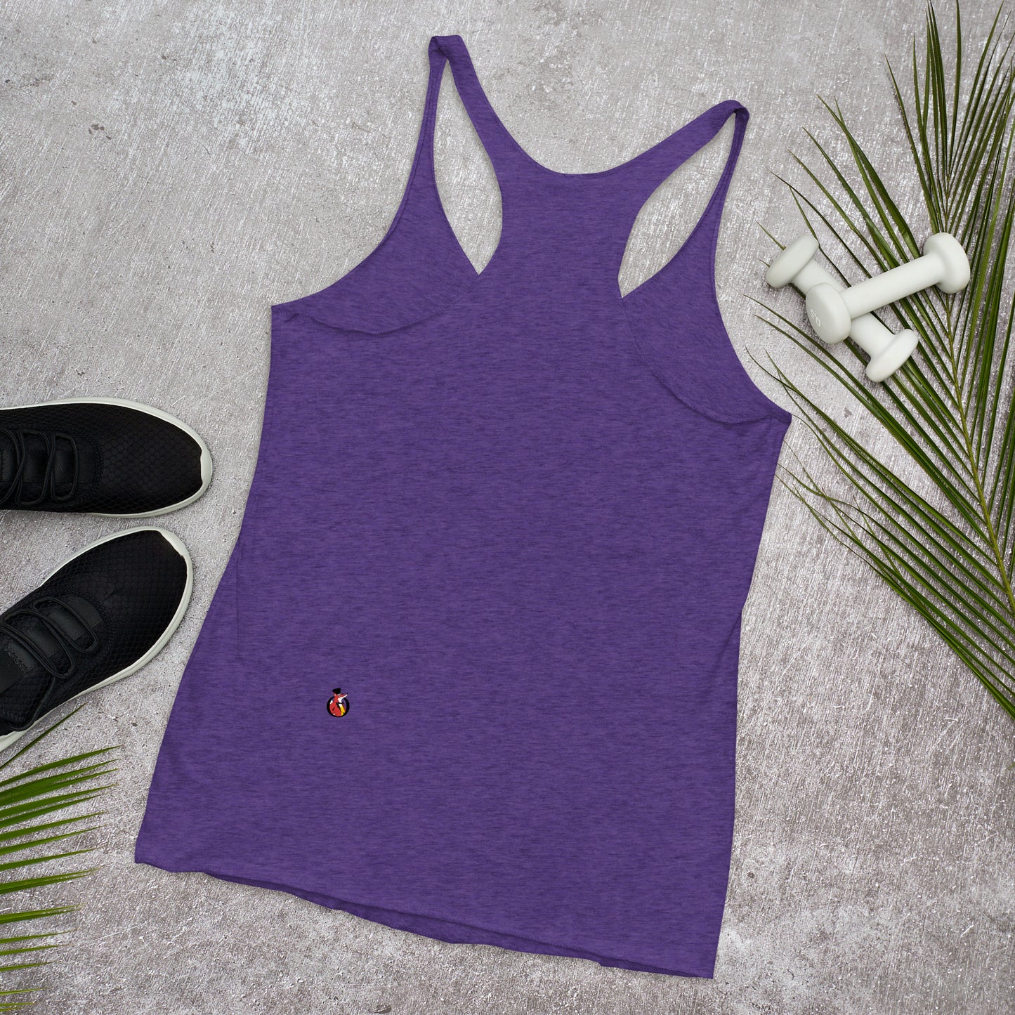 Snooty Fox Art Women's Racerback Tank - Yoga Pose