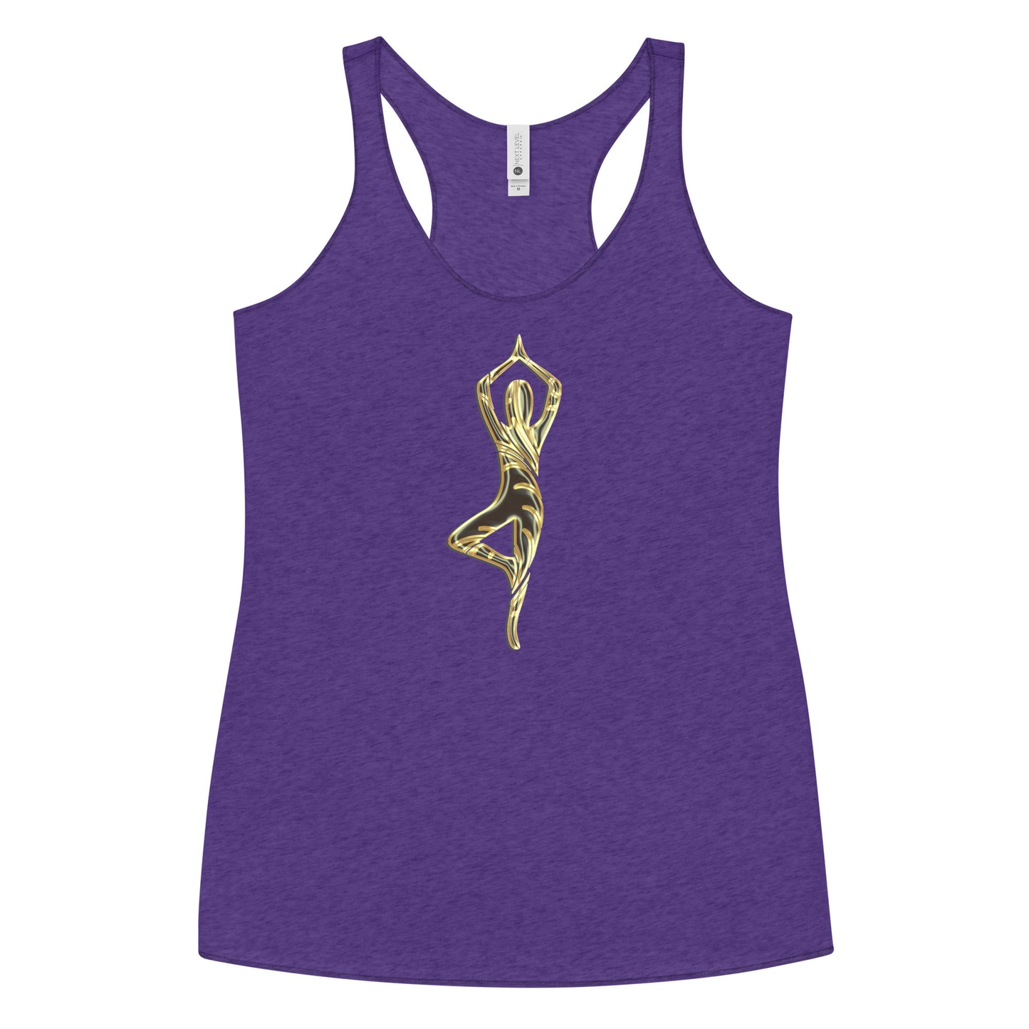 Snooty Fox Art Women's Racerback Tank - Yoga Pose