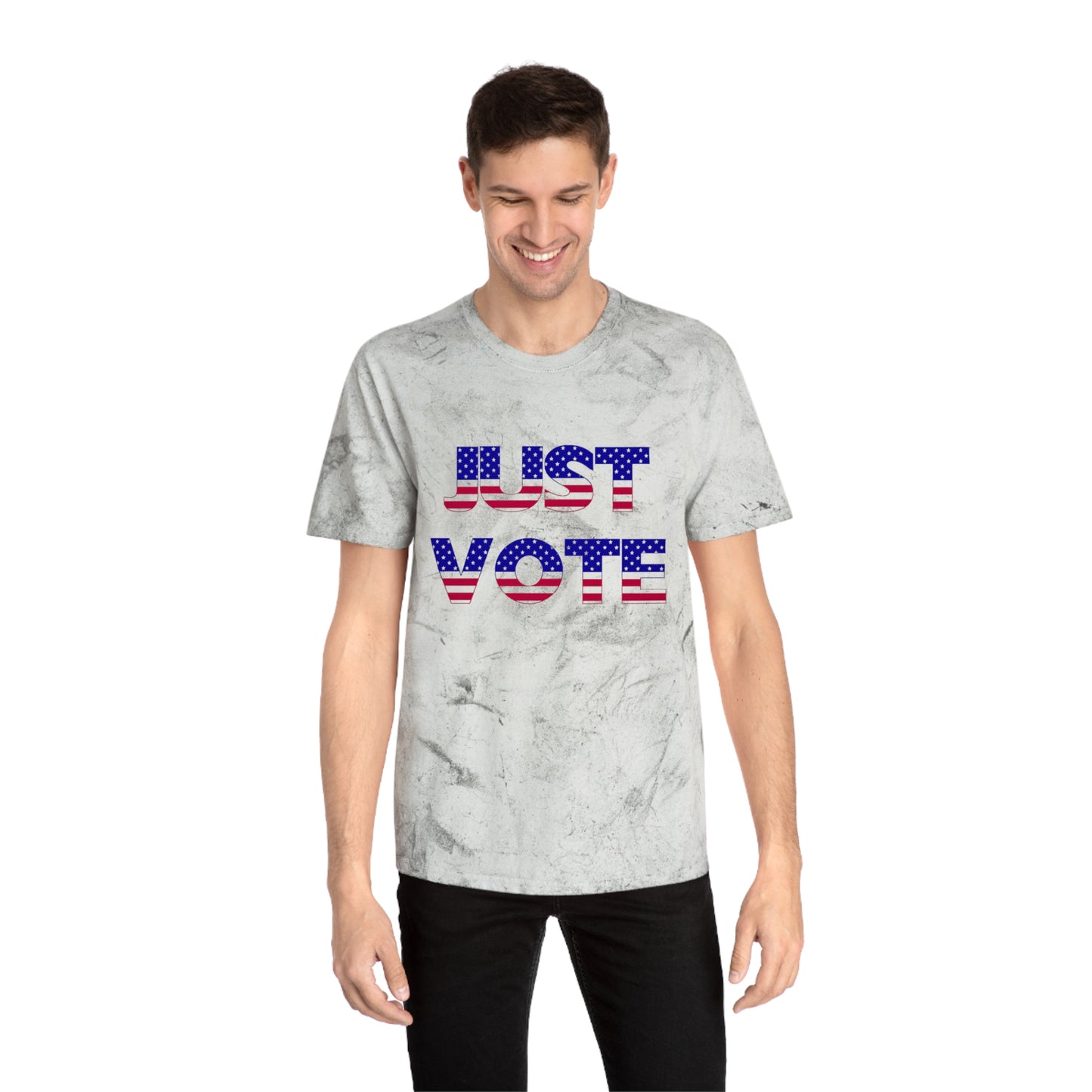 Snooty Fox Art Unisex Color Blast T-Shirt - Just Vote
