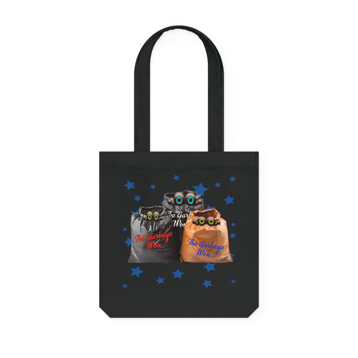 Snooty Fox Art Woven Tote Bag - Garbage Won