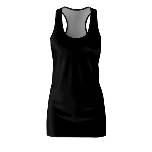 Snooty Fox Art The Little Black Dress (AOP) - Racerback SFA Logo