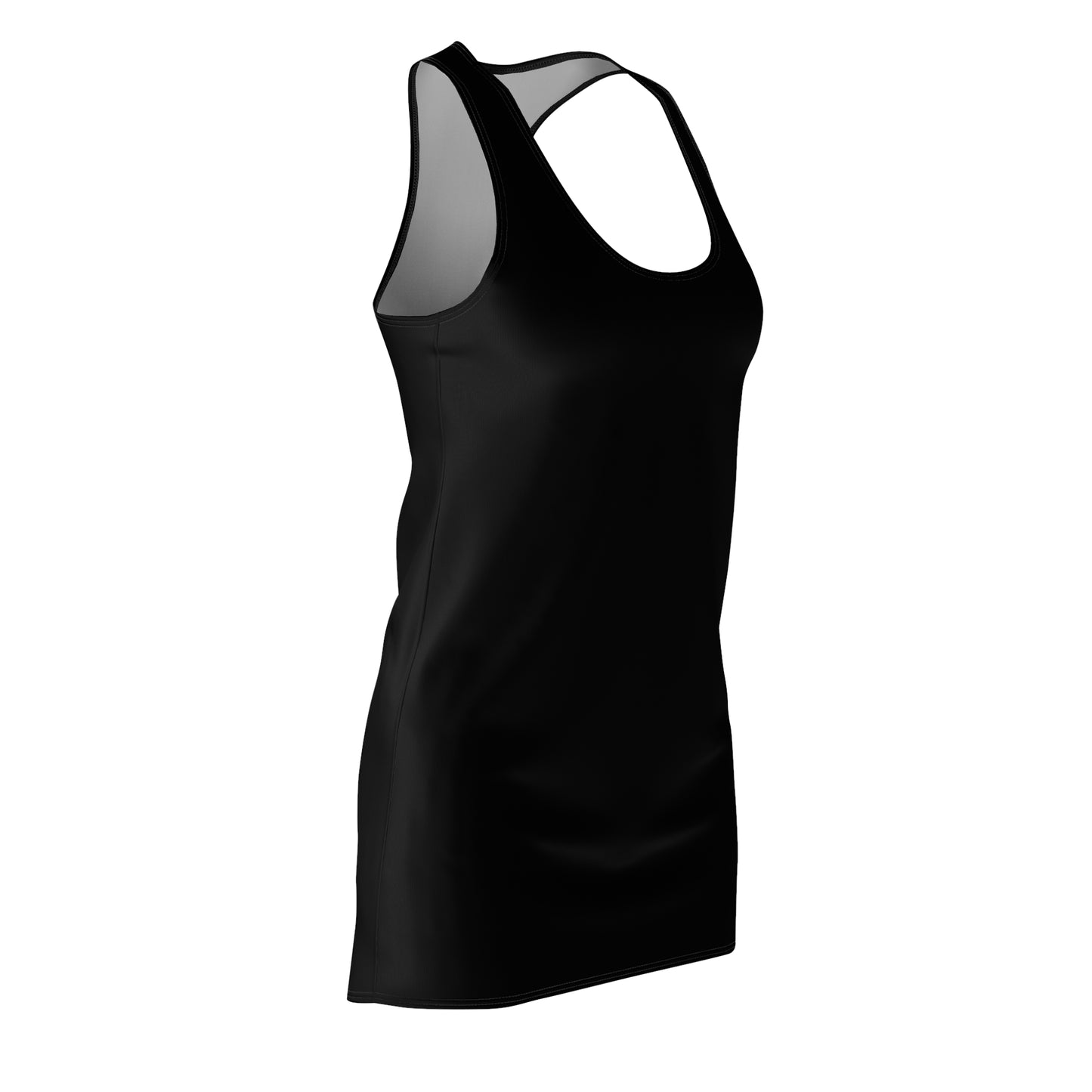 Snooty Fox Art The Little Black Dress (AOP) - Racerback SFA Logo