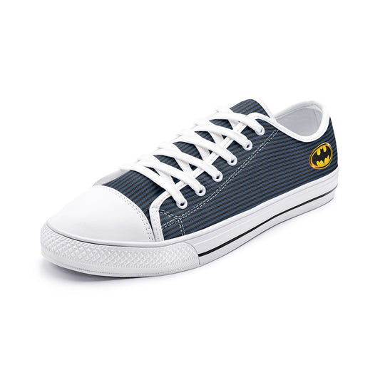 Snooty Fox Art Unisex Low Top Canvas Shoes - Batman