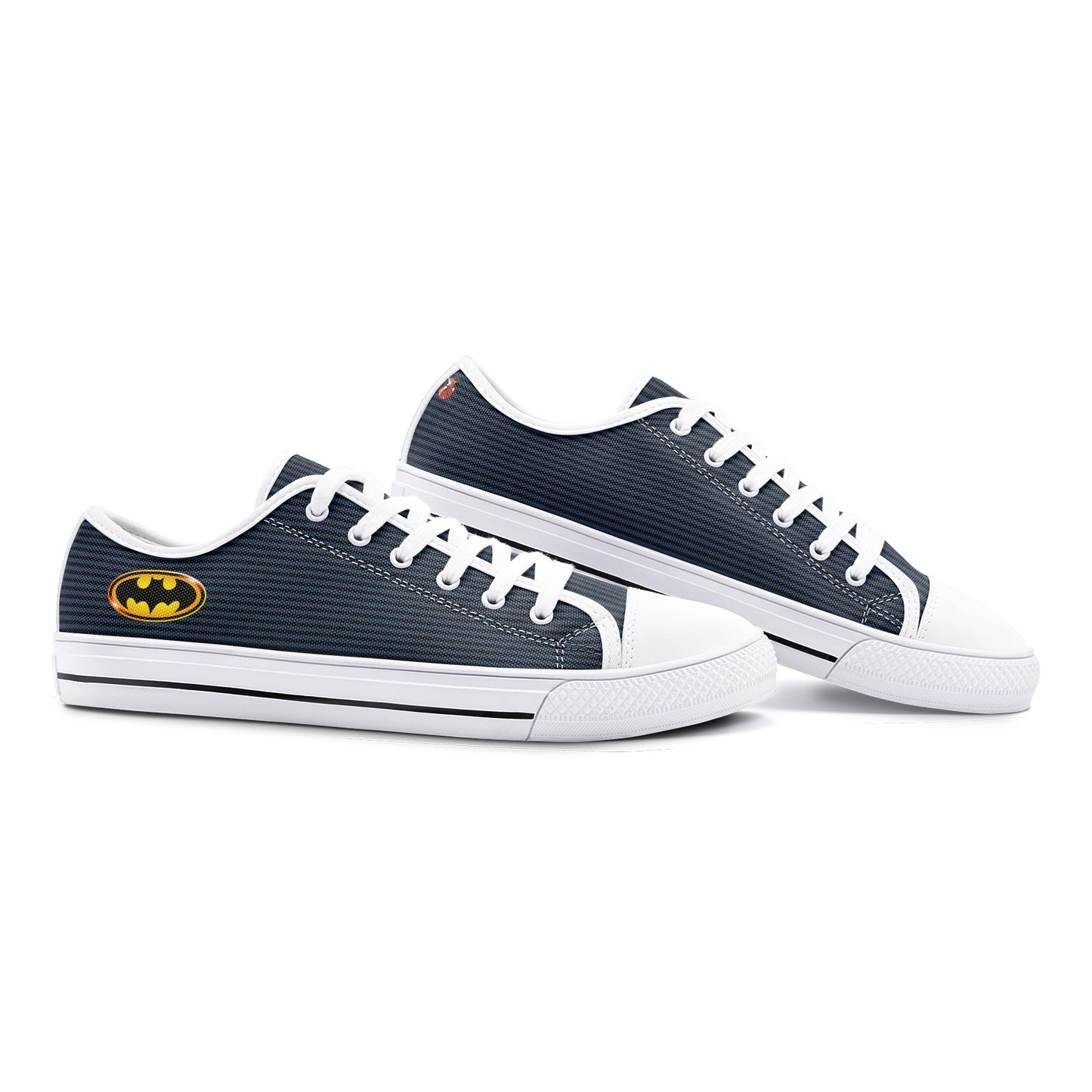 Snooty Fox Art Unisex Low Top Canvas Shoes - Batman