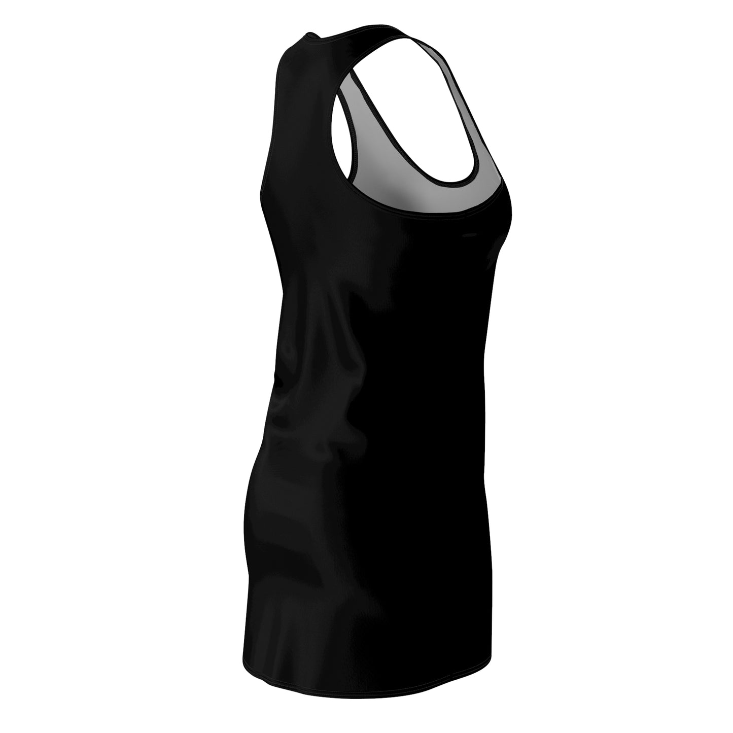 Snooty Fox Art The Little Black Dress (AOP) - Racerback SFA Logo