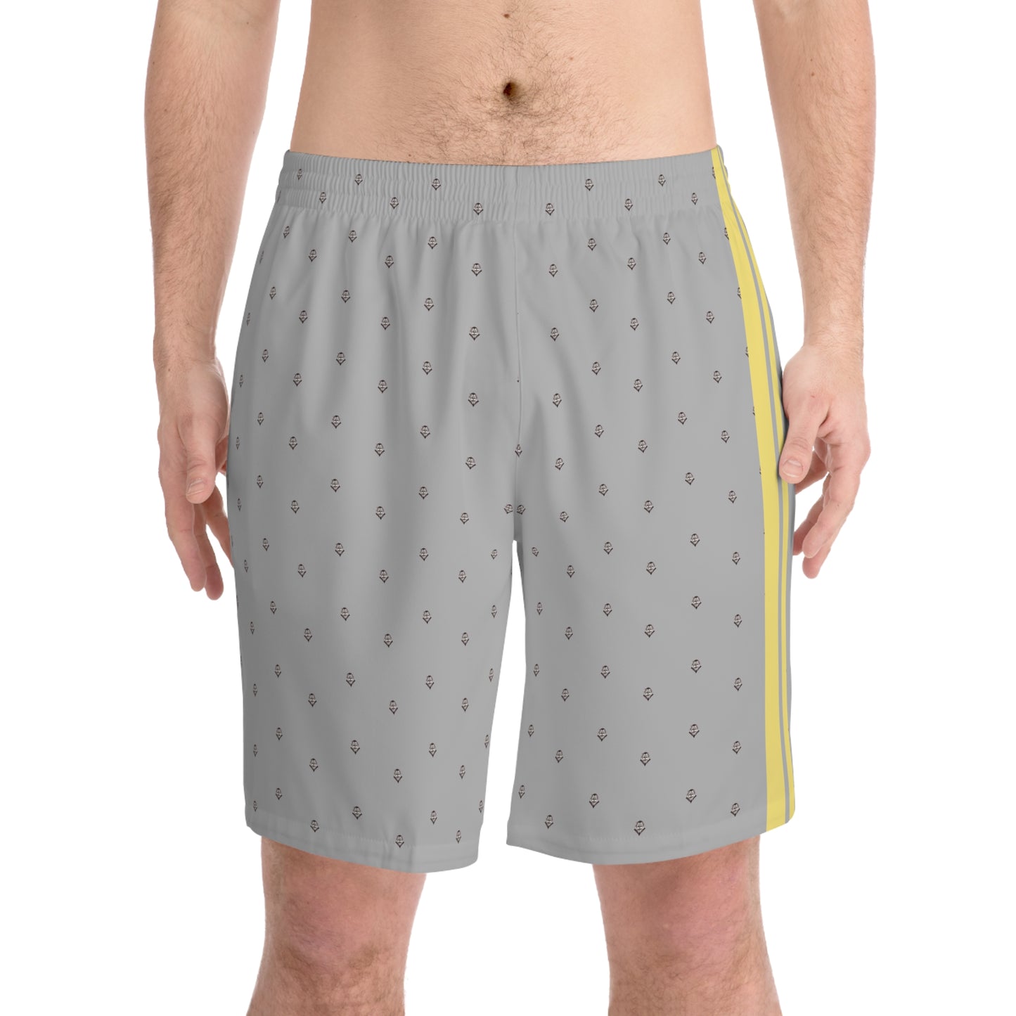 Men's Elastic Beach Shorts (AOP)