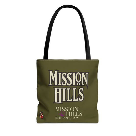 Snooty Fox Art Tote Bag (AOP) - Mission Hills