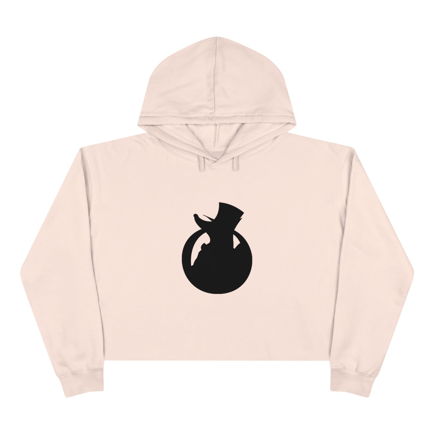 Snooty Fox Art Crop Hoodie - Snooty Fox Art Logo