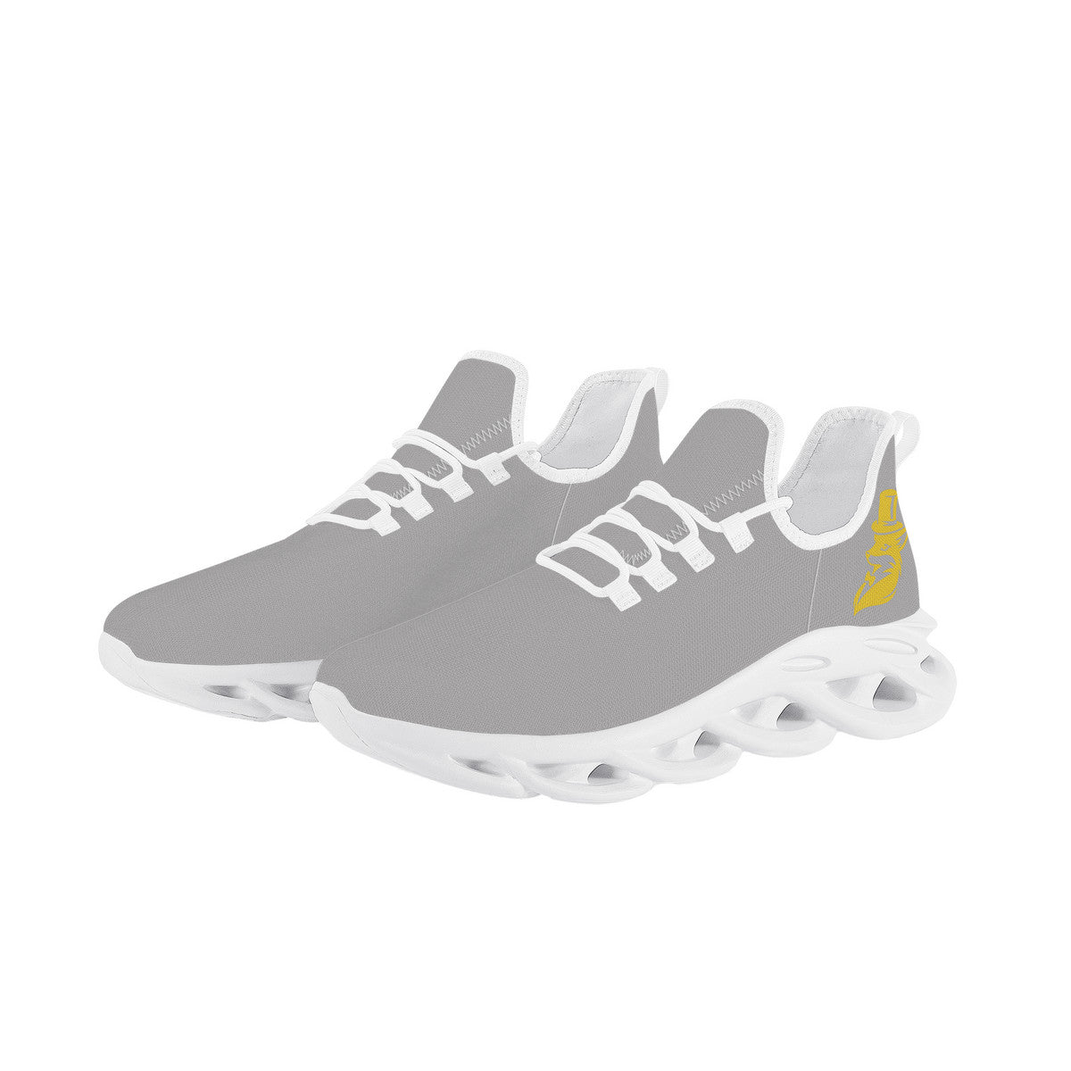 Snooty Fox Art SF_K14 Flex Control Sneaker - White Sole - Snooty Fox Gray