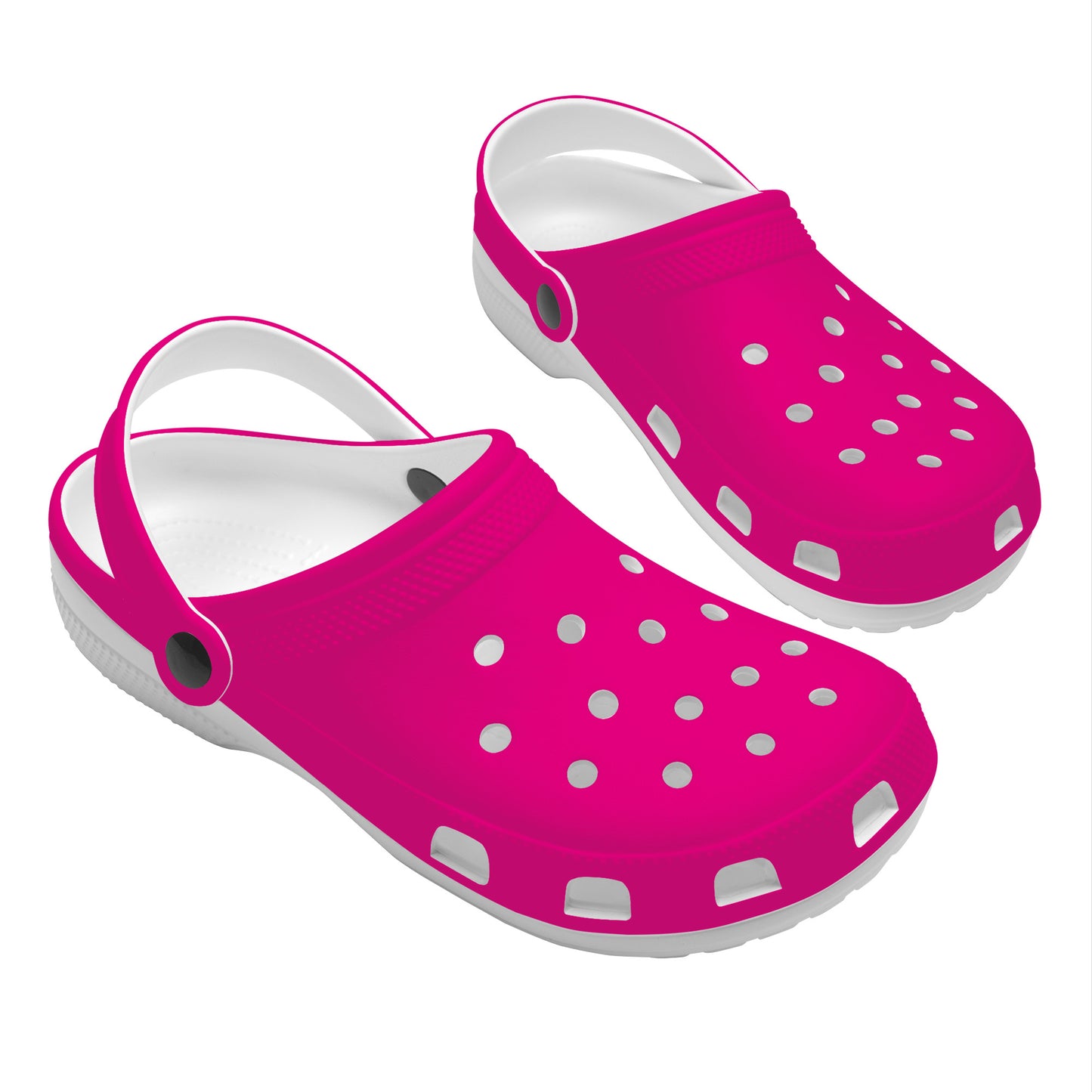 Snooty Fox Art Crocs Clogs - Mex Pink