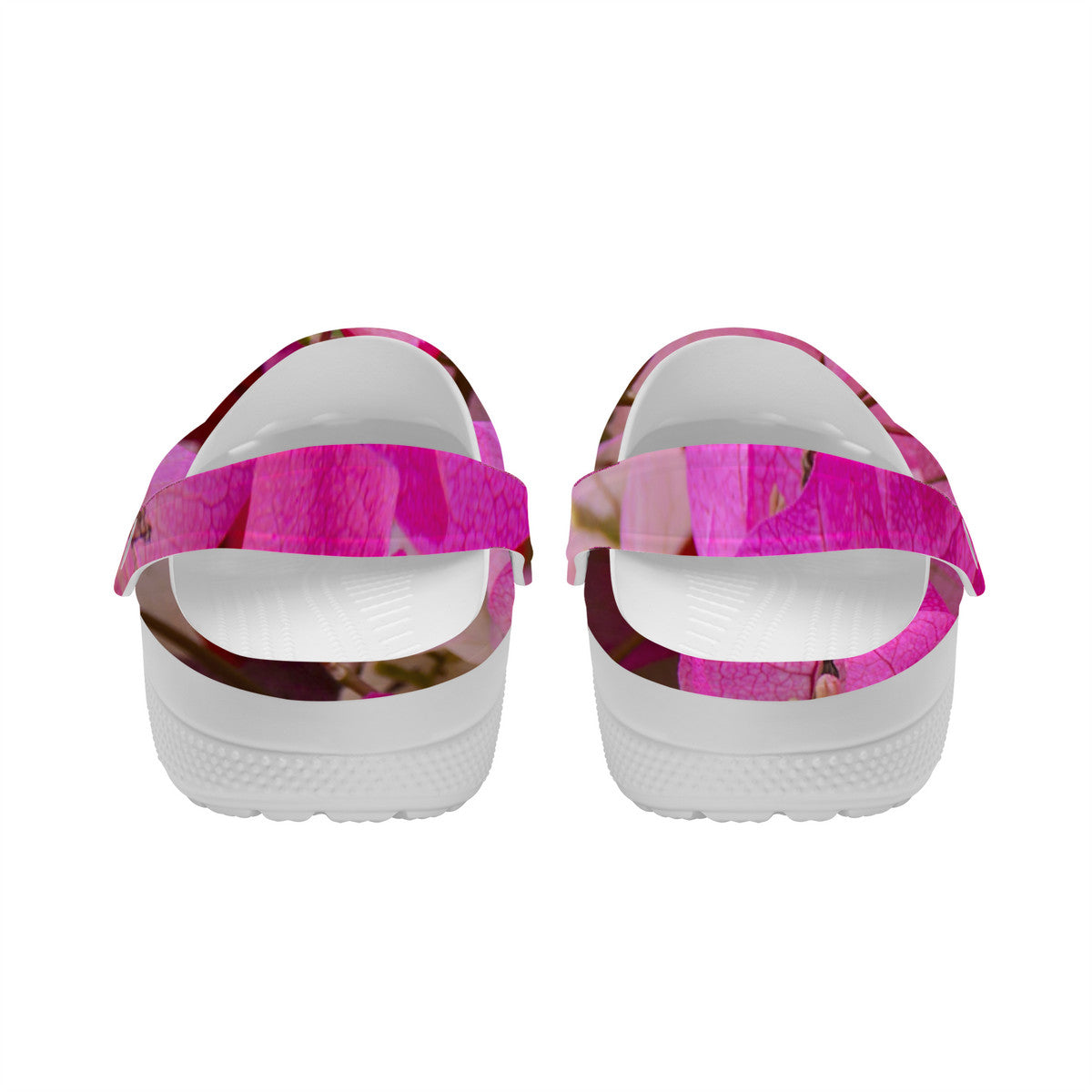 Snooty Fox Art Crocs Clogs - Pink Boogie Blooms