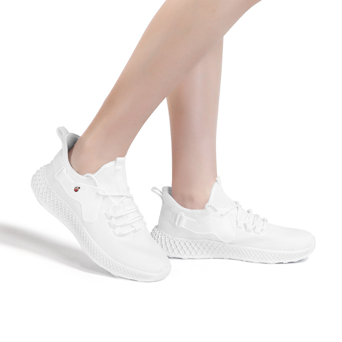 Snooty Fox Art  - SF_S37 New Arrival Mesh Knit Shoes - Fox Logo