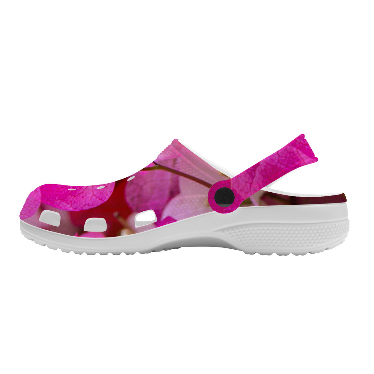 Snooty Fox Art Crocs Clogs - Pink Boogie Blooms