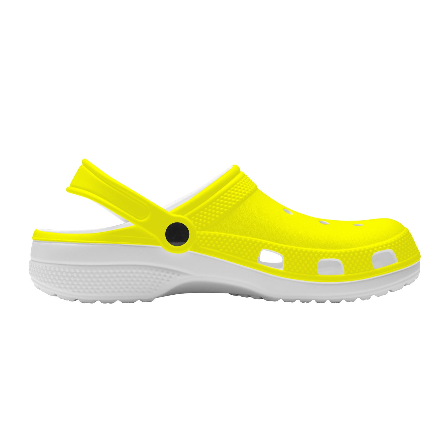 Snooty Fox Art Crocs Clogs - Bright Yellow