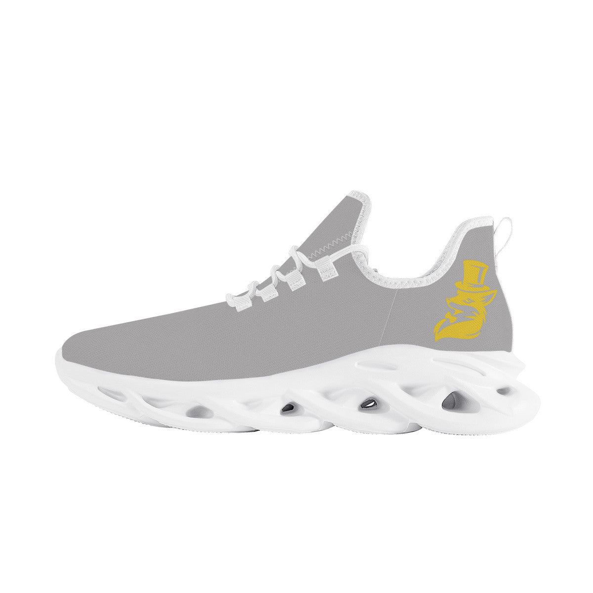 Snooty Fox Art SF_K14 Flex Control Sneaker - White Sole - Snooty Fox Gray