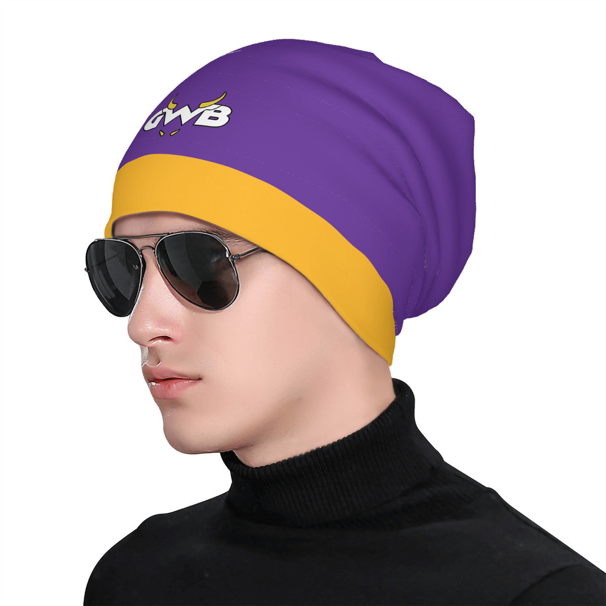 Snooty Fox Art - HC_T7 Adult Fashion Knitted Beanie - GWB