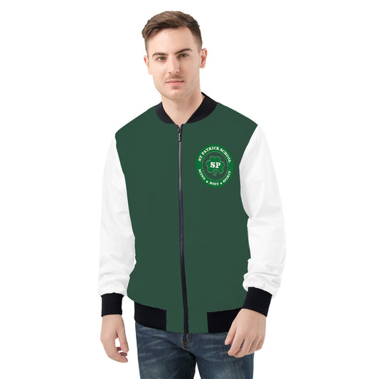 Snooty Fox Art  Men's Bomber Jacket - St Patty's