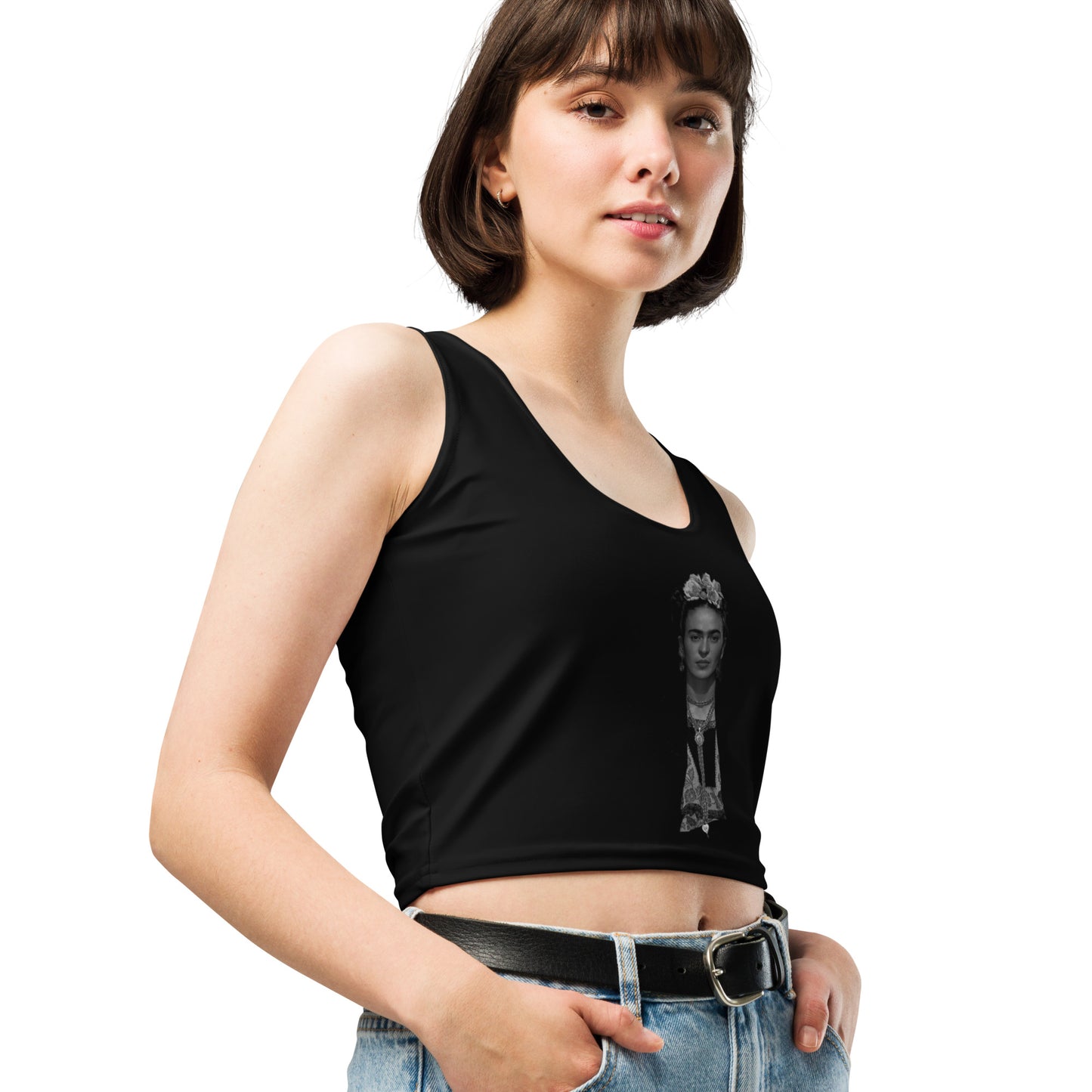 Snooty Fox Art Crop Top - Frida