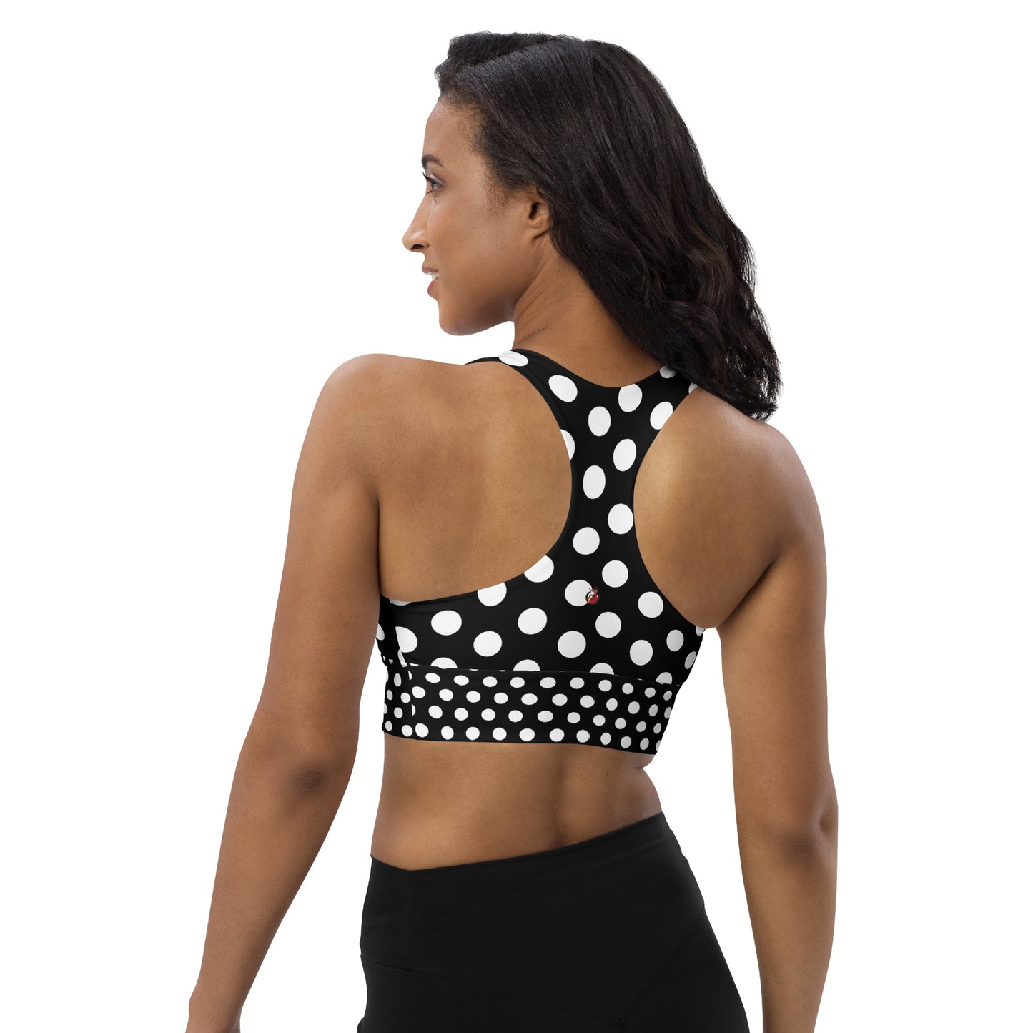 Snooty Fox Art Longline Sports Bra