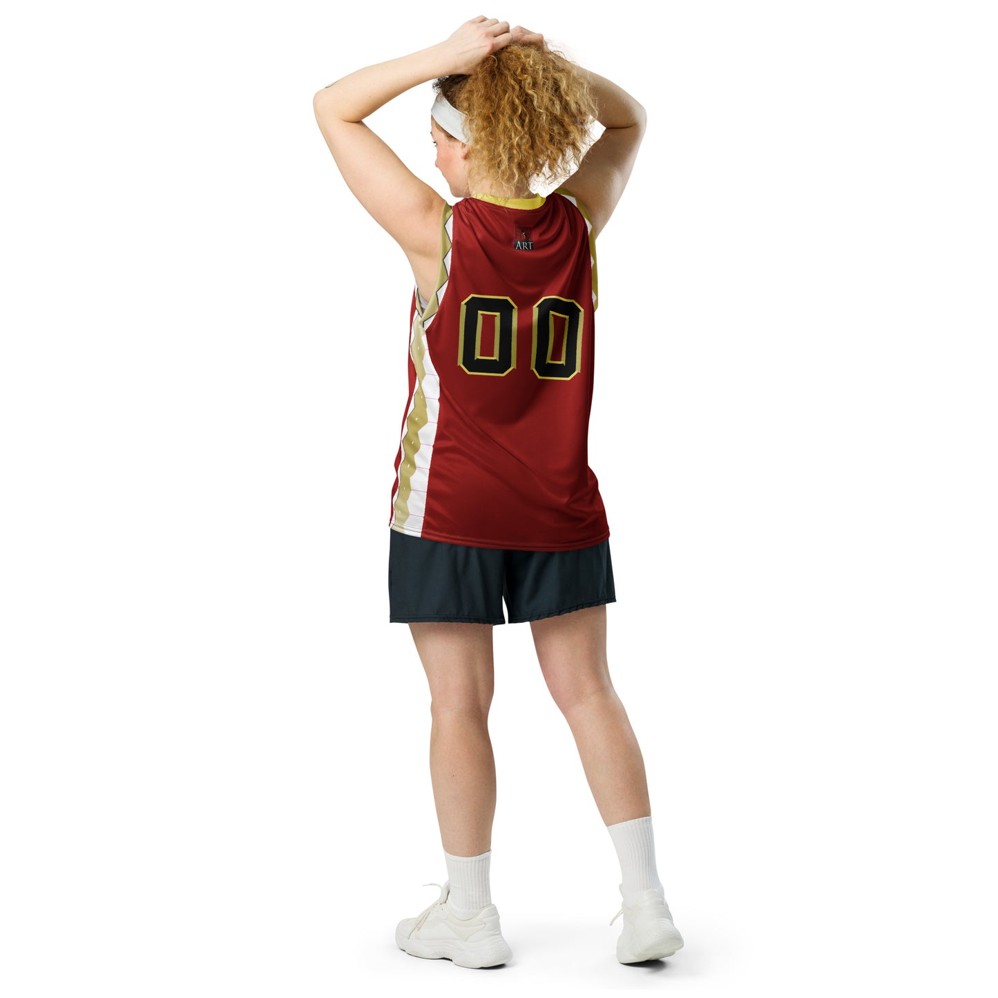 Snooty Fox Art Unisex Basketball Jersey - Authentic Gear