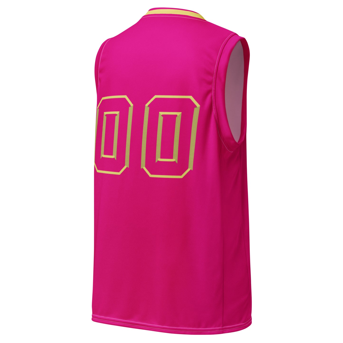 Snooty Fox Art Unisex Basketball Jersey - Summertime Pink