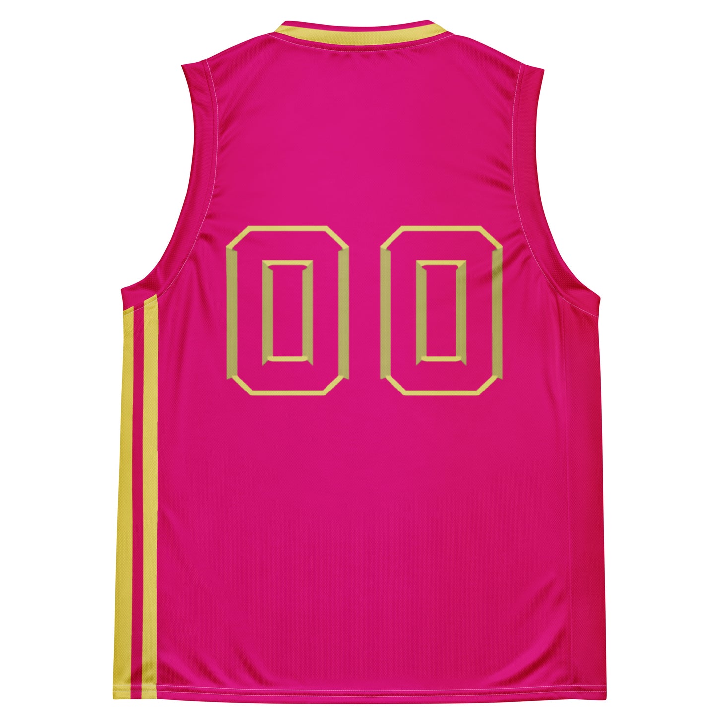 Snooty Fox Art Unisex Basketball Jersey - Summertime Pink