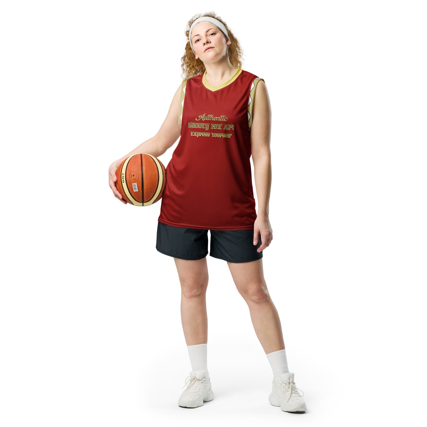 Snooty Fox Art Unisex Basketball Jersey - Authentic Gear