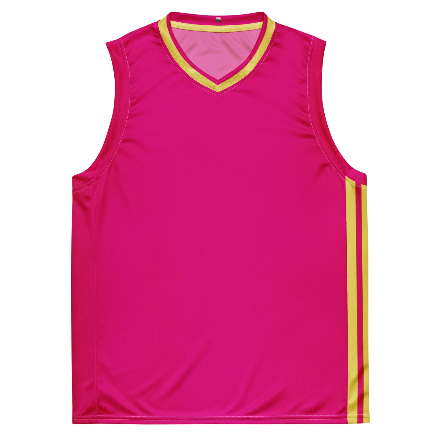 Snooty Fox Art Unisex Basketball Jersey - Summertime Pink