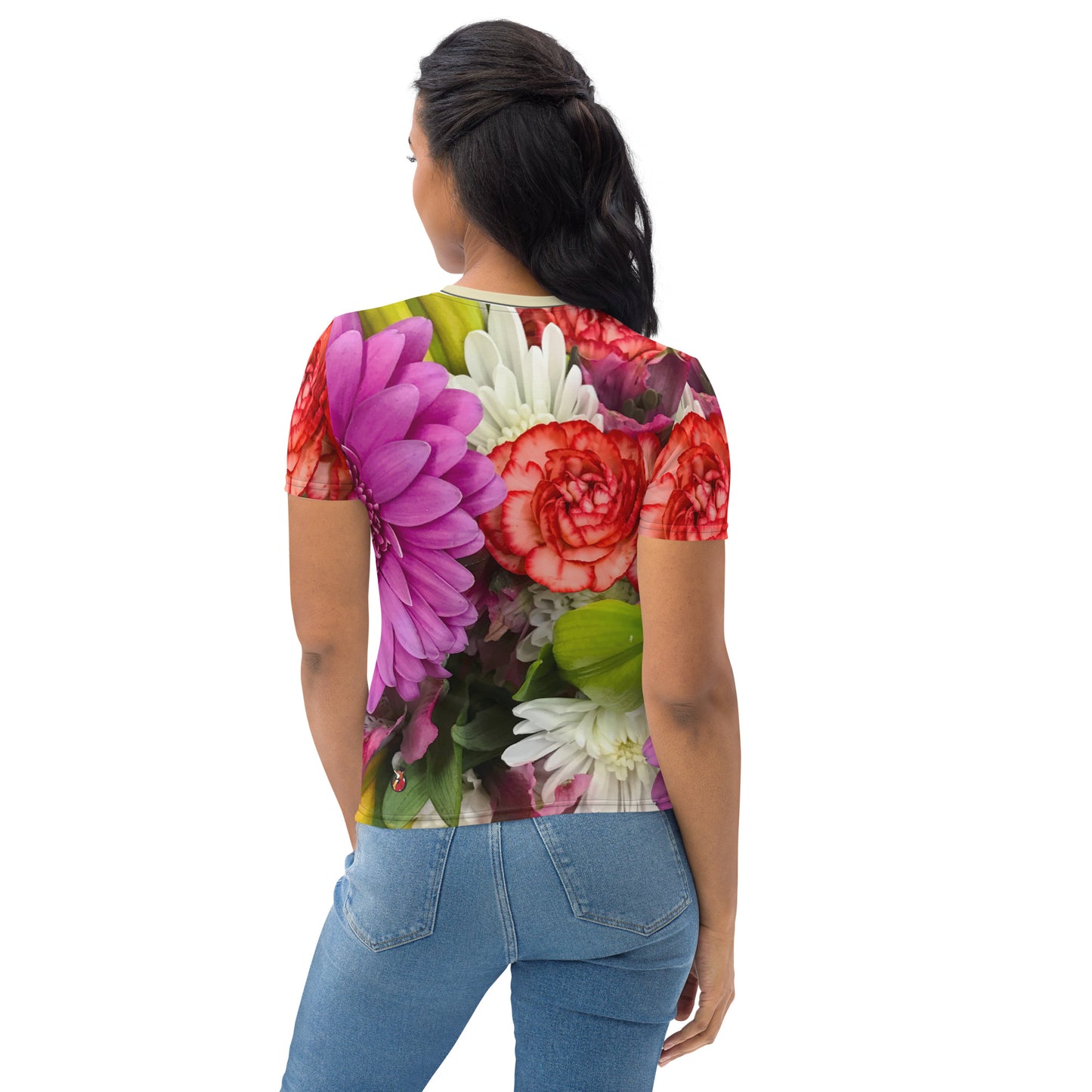 Snooty Fox Art Women's T-shirt - Spring Floral Print