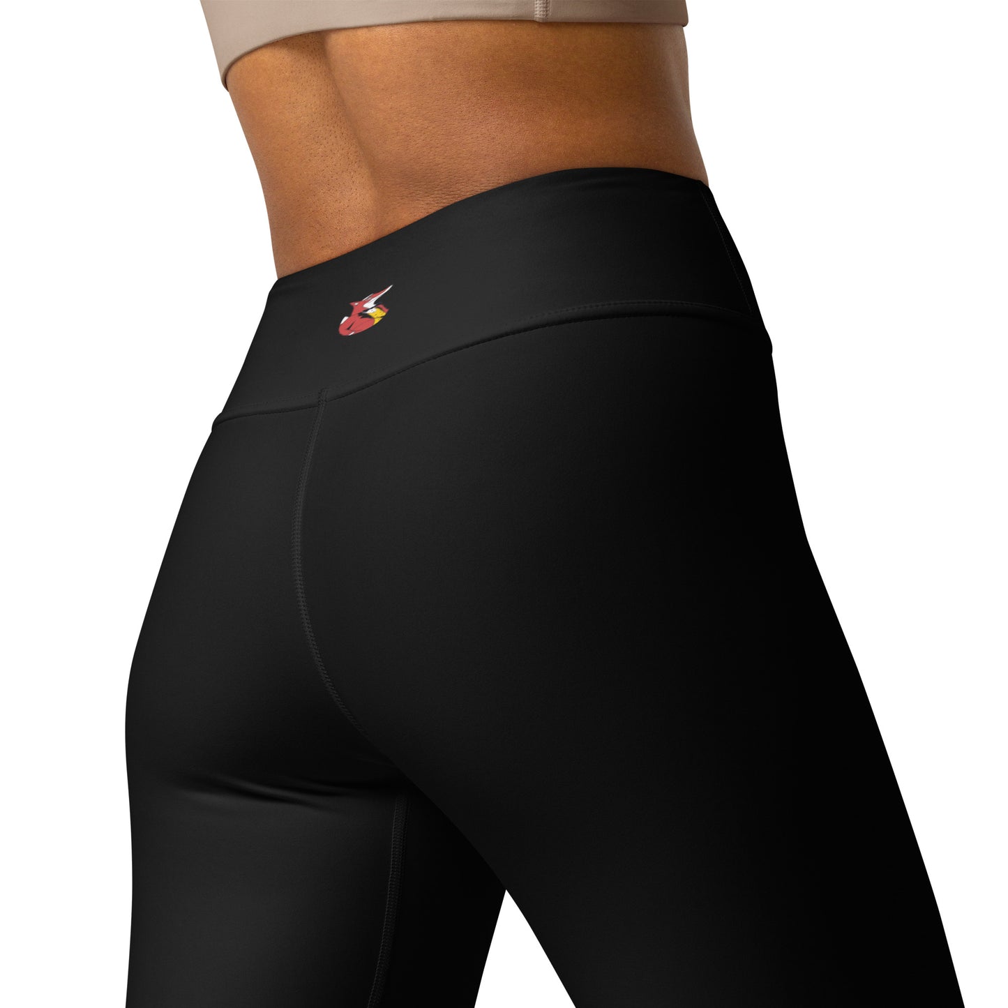 Snooty Fox Art Classic Black Yoga Leggings - Snooty Fox Art Logo