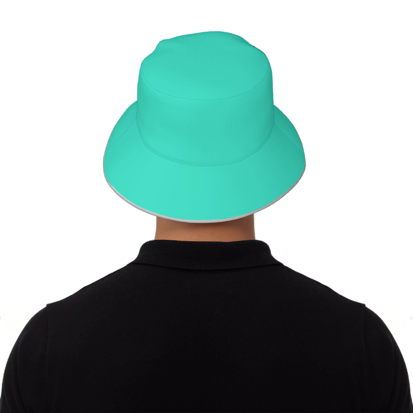 Snooty Fox Art Reflective Bucket Hat - Blue and Green