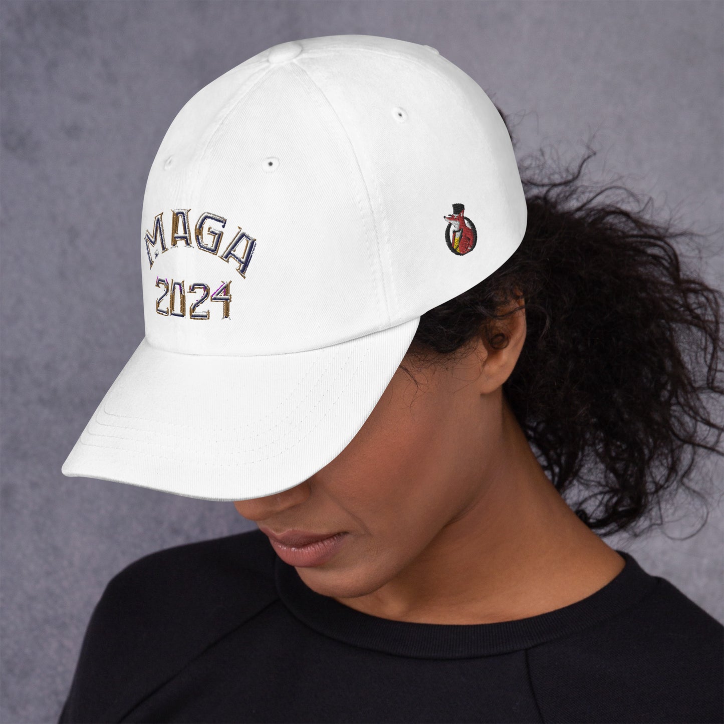 Snooty Fox Art Dad Hat - MAGA