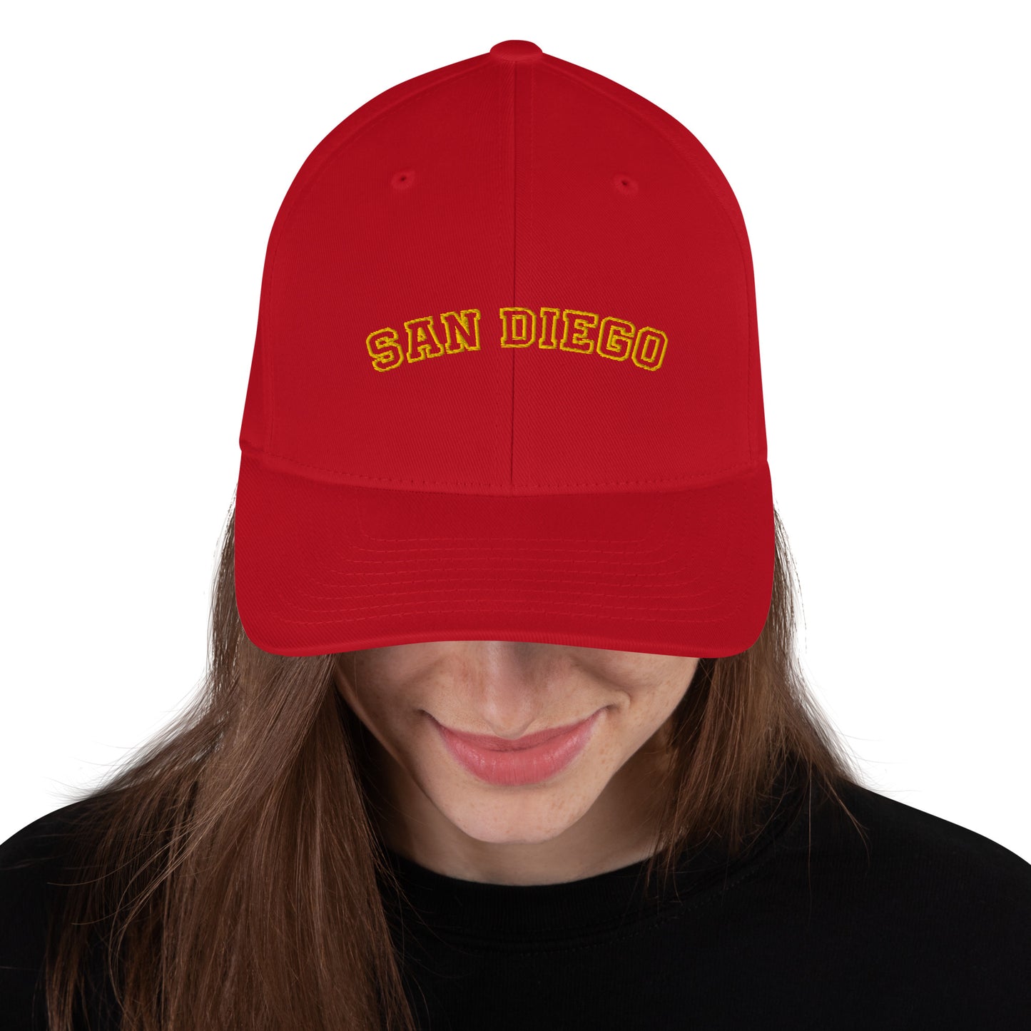 Snooty Fox Art Structured Twill Cap - San Diego