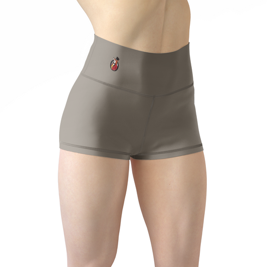 Snooty Fox Art Women's Yoga Shorts - Leak