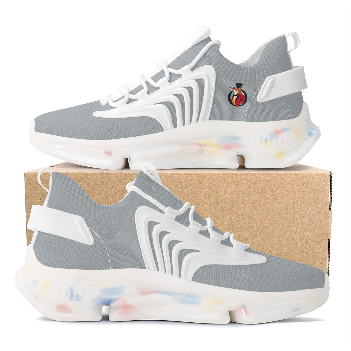 SF_S35 Air Max React Sneakers - White