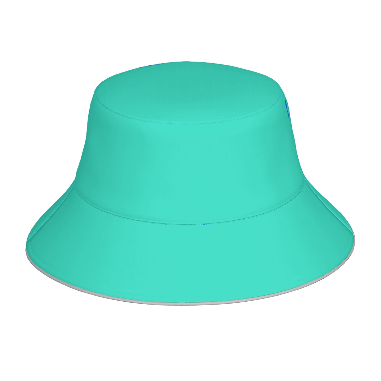 Snooty Fox Art Reflective Bucket Hat - Blue and Green